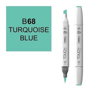 ماژیک تاچ بدنه سفید دوسر مدیوم براش B68
