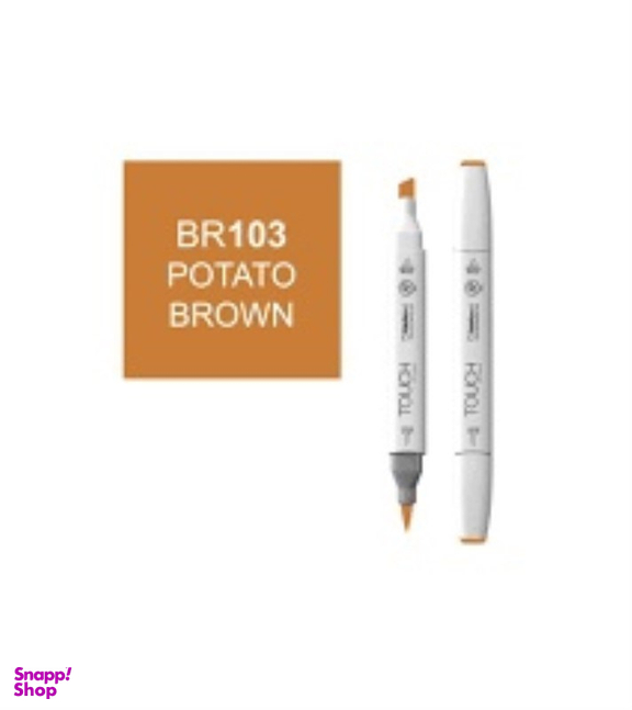 ماژیک تاچ بدنه سفید دوسر مدیوم براش BR103