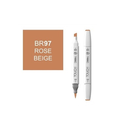 ماژیک تاچ بدنه سفید دوسر مدیوم براش BR97