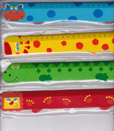 خط کش حیوانات رنگی پیکاردو (Picardo) KT01