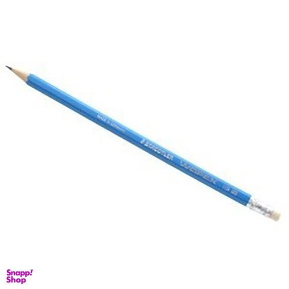 مداد سیاه استدلر (Staedtler) مدل پاک کن دار Wopex182 HB F30 رنگ آبی