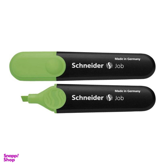هایلایتر اشنایدر (Schneider) مدل Job رنگ سبز کد 1504 302481