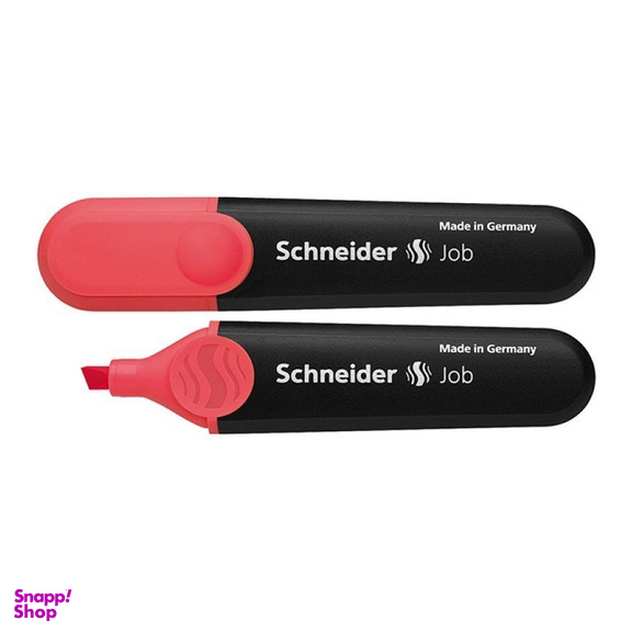هایلایتر اشنایدر (Schneider) مدل Job رنگ قرمز کد 1502 302481
