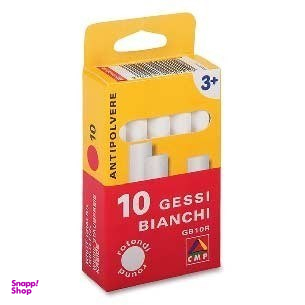 گچ پریمو (Primo) مدل 9*80 میلیمتر بدون گرده 011GB10R رنگ سفید بسته 10عددی