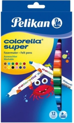 ماژیک نقاشی Colorella Super 804912 بسته 12 رنگ