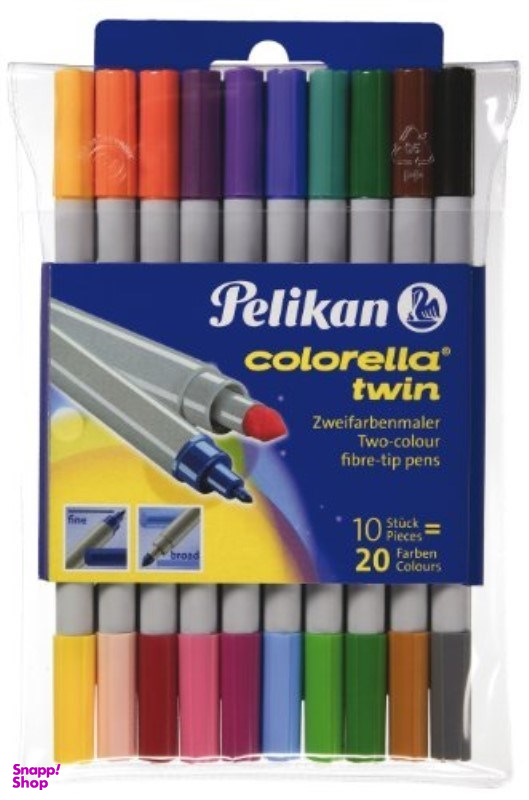 ماژیک نقاشی دوقلو Colorella Twin 949511 بسته 20 رنگ