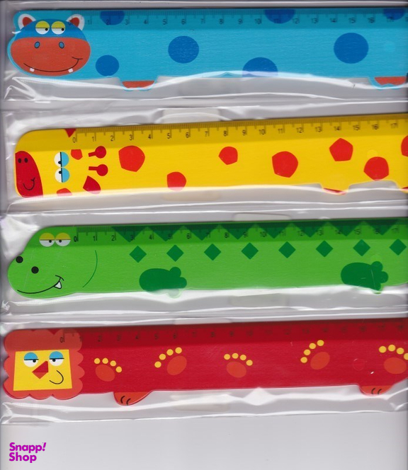 خط کش حیوانات رنگی پیکاردو (Picardo) KT01