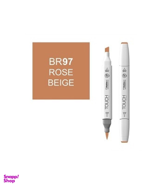 ماژیک تاچ بدنه سفید دوسر مدیوم براش BR97