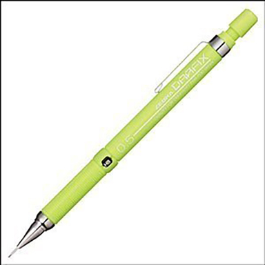اتود 0.5 درافیکس بدنه سبز روشن زبرا DM5-300-LG
