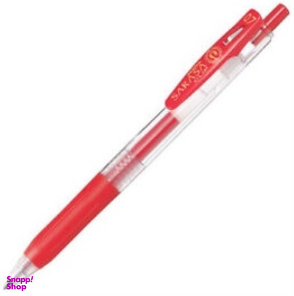 روان نویس فشاری ژل ساراسا کلیپ 0.7 قرمز JJB15-R