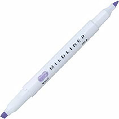 ماژیک هایلایتر بنفش دوسر میدلاینر زبرا MILDLINER WKT7-MVI