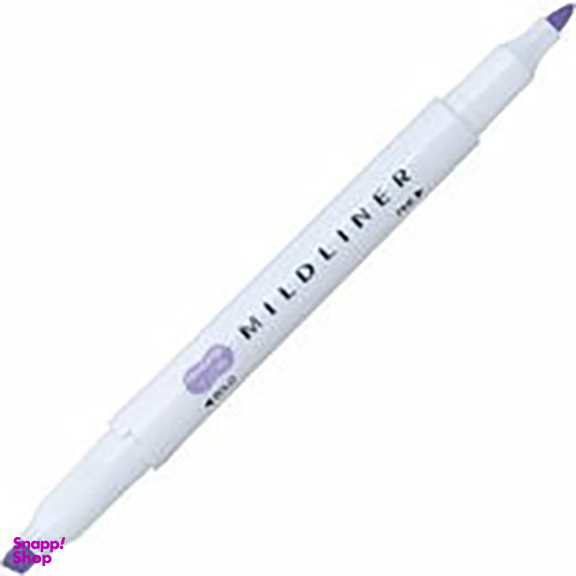 ماژیک هایلایتر بنفش دوسر میدلاینر زبرا MILDLINER WKT7-MVI