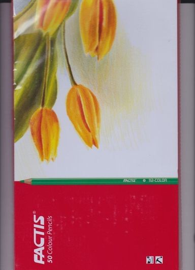 مداد رنگی 50 رنگ جعبه فلزی فکتیس F07112650