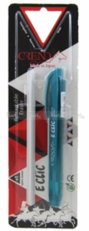 پاک کن اتودی با یدک سبز آبی CREND E CLIC CE03J-33
