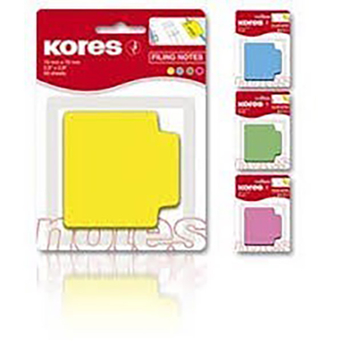 کاغذ یادداشت رنگی کورس Kores 45107