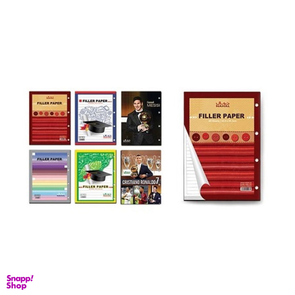 یدک کلاسور لبه رنگی A4 کد 1781