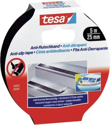 نوار چسب ضد لغزش تسا (Tesa) مدل 55587-00002 رنگ مشکی