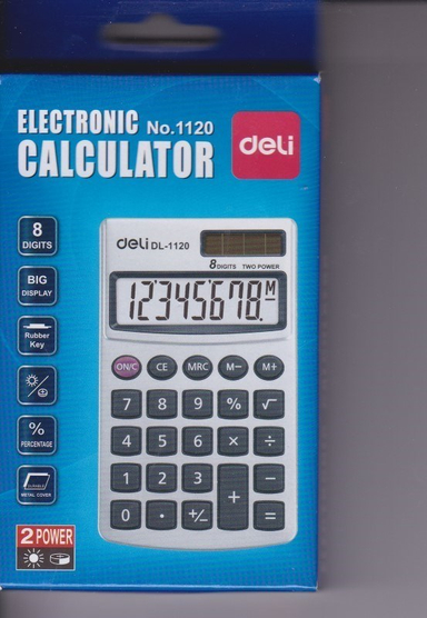 ماشین حساب جیبی 8 رقم E1120