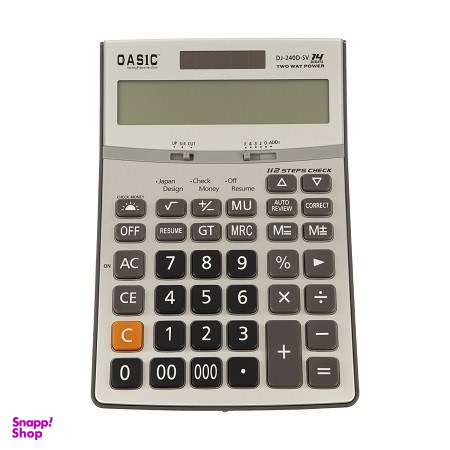ماشین حساب کاسیو DJ-240D-SV