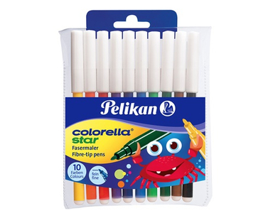 ماژیک نقاشی 10 رنگ پلیکان (Pelikan) مدل کالرلا استار کد 350756