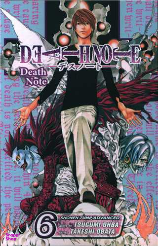 کتاب Death Note اثر Tsugumi Ohba انتشارات سبزان جلد ششم