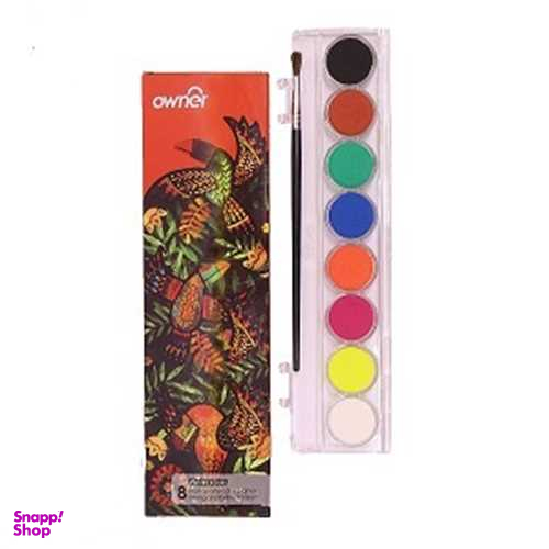 آبرنگ 8 رنگ اونر (Owner)