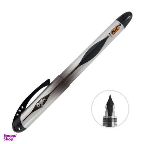 خودنویس بیک (Bic) مدل یکبار مصرف رنگ مشکی