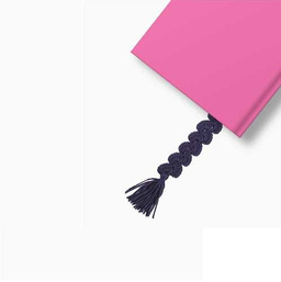 نشانگر کتاب جوهر مدل بافتنی رنگ بادمجانی