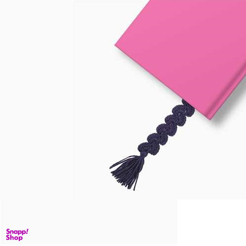 نشانگر کتاب جوهر مدل بافتنی رنگ بادمجانی