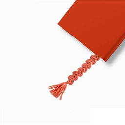 نشانگر کتاب جوهر مدل بافتنی رنگ آجری