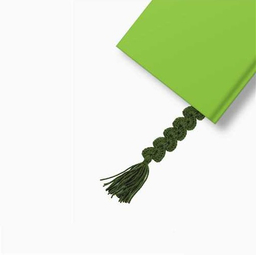 نشانگر کتاب جوهر مدل بافتنی رنگ سبز تیره