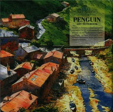 دفتر یادداشت خشتی جلد فلزی پنگوین کد 672