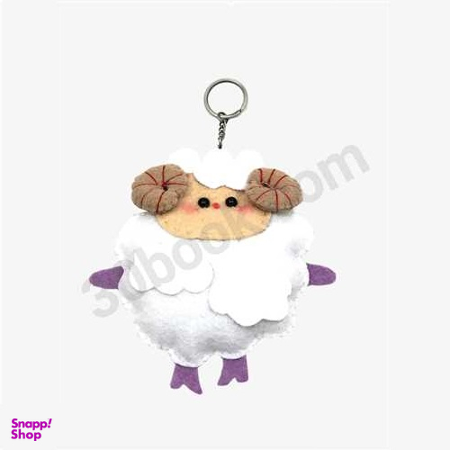 جاسوییچی جوهر مدل عروسک نمدی قوچ سفید