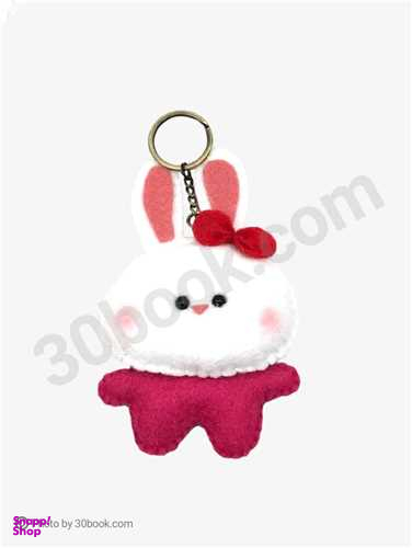 جاسوییچی جوهر مدل عروسک نمدی خرگوش