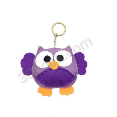 جاسوییچی جوهر مدل عروسک جغد بنفش