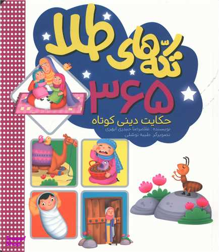 کتاب تکه های طلا اثر غلامرضا حیدری ابهری انتشارات جامعه القران الکریم