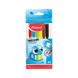 ماژیک 6 رنگ مپد (Maped) مدل Ocean Pulse کد 363782