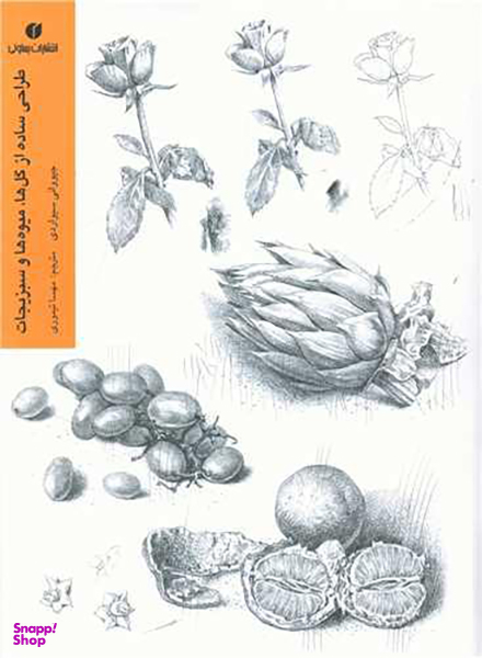 طراحی ساده از گل ها میوه ها و سبزیجات (رحلی)