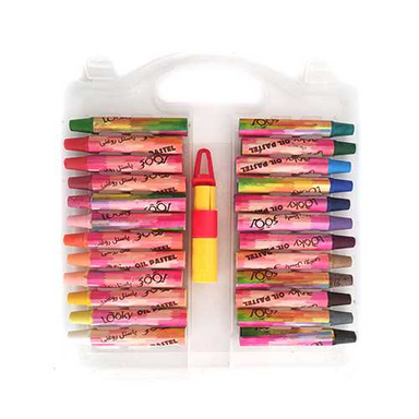 پاستل 24 رنگ لوکی مدل جعبه طلقی