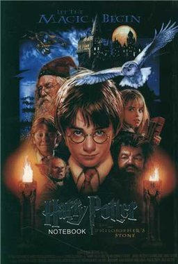 دفتر یادداشت طرح هری پاتر کد 382