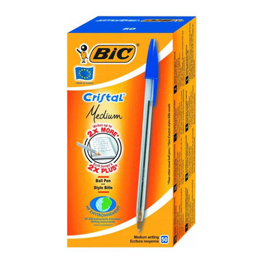 خودکار کریستال مدیوم بیک (Bic) کد 636583 بسته 50 عددی