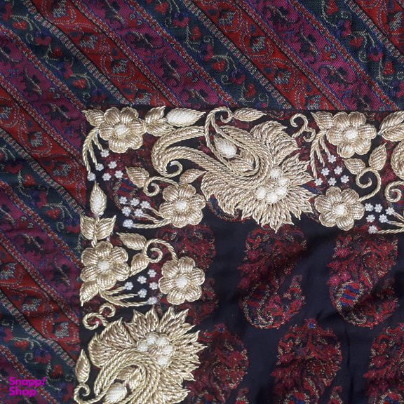 رومیزی سرمه دوزی مدل گل