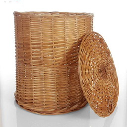 سبد رخت چرک حصیربافی کد L212