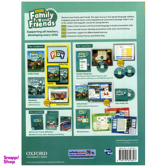 کتاب American Family and Friends 6 اثر Naomi Simmons انتشارات زبان مهر