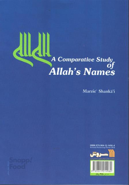 کتاب بررسی تطبیقی اسمای الهی اثر مرضیه شنکایی نشر سروش