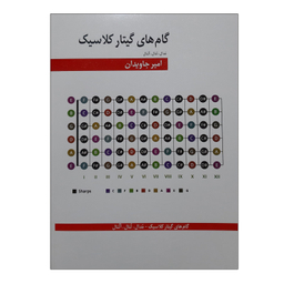 کتاب گام های گیتار کلاسیک مدالتنال آتنال اثر امیر جاویدان انتشارات هنر و فرهنگ