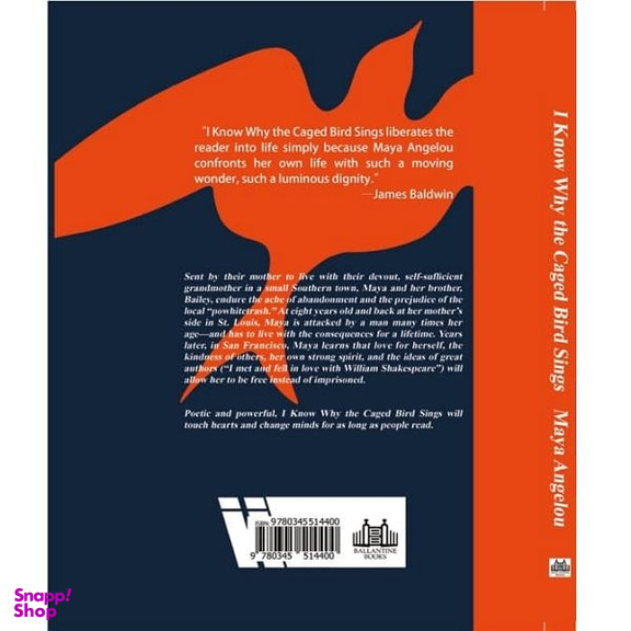 کتاب I Know Why The Caged Bird Sings اثر Maya Angelou انتشارات سبزان