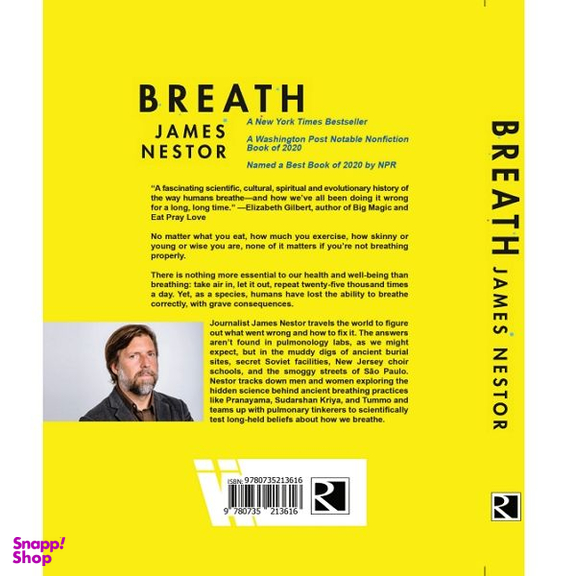 کتاب Breath اثر James Nestor انتشارات سبزان