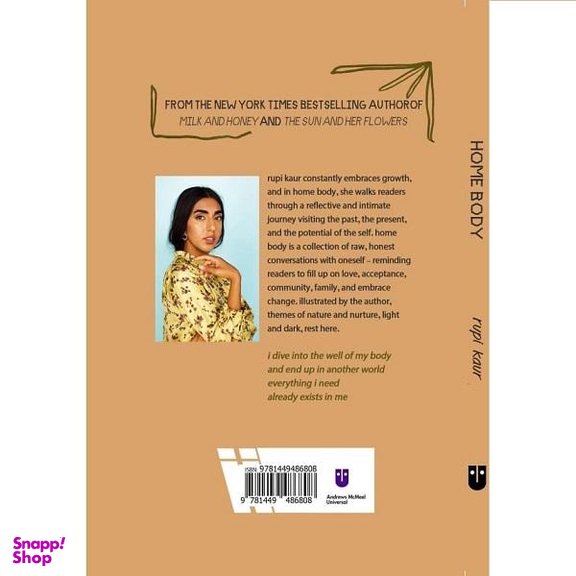کتاب Home Body اثر Rupi Kaur انتشارات سبزان