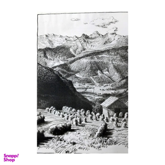 طراحی از منظره با مداد